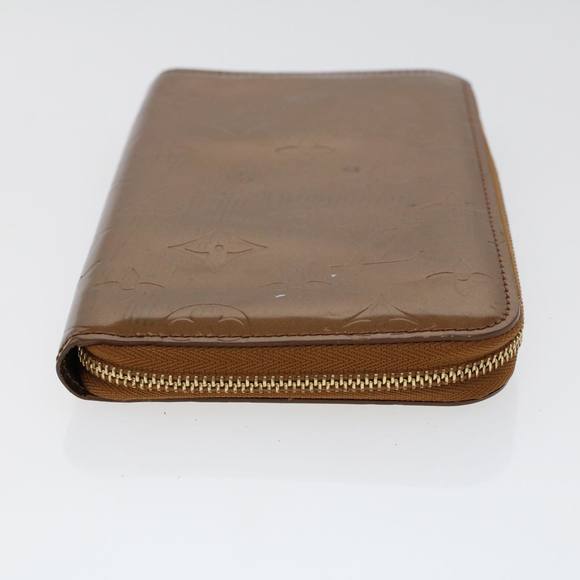 LOUIS VUITTON Monogram Vernis Eldridge Long Wallet Bronze M91127 LV Auth 46300 - Picture 6 of 16